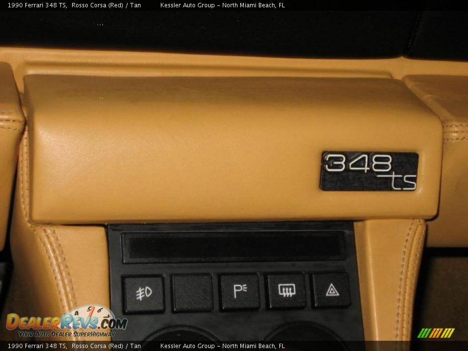 1990 Ferrari 348 TS Rosso Corsa (Red) / Tan Photo #24