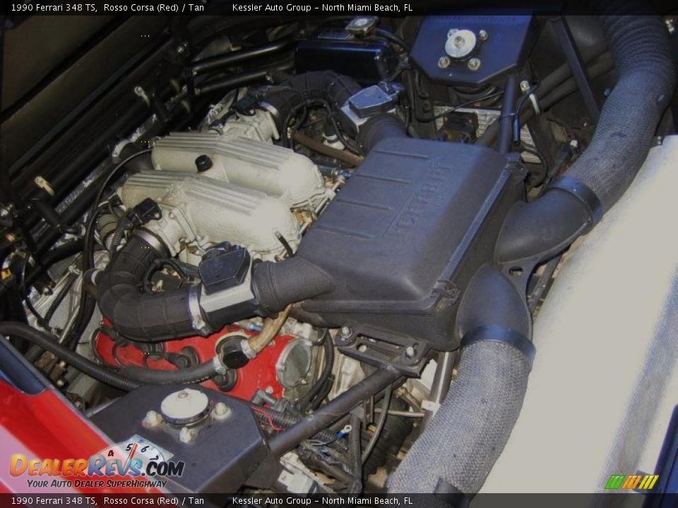 1990 Ferrari 348 TS 3.4 Liter DOHC 32-Valve V8 Engine Photo #29