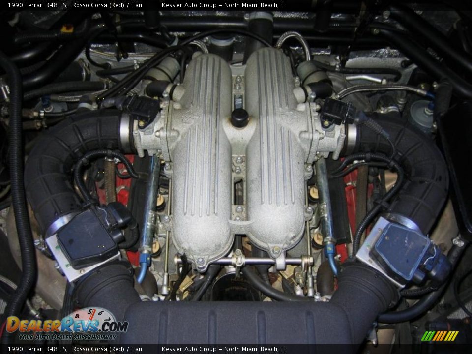1990 Ferrari 348 TS 3.4 Liter DOHC 32-Valve V8 Engine Photo #31