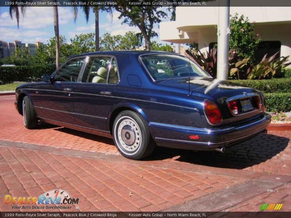 1999 Rolls-Royce Silver Seraph Peacock Blue / Cotswold Beige Photo #2