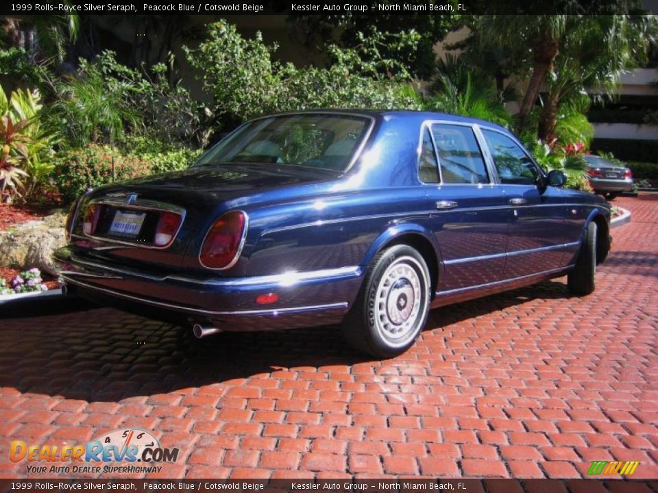 1999 Rolls-Royce Silver Seraph Peacock Blue / Cotswold Beige Photo #4