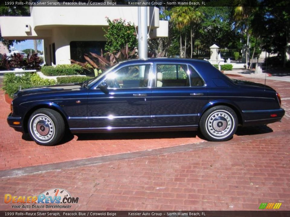 1999 Rolls-Royce Silver Seraph Peacock Blue / Cotswold Beige Photo #6