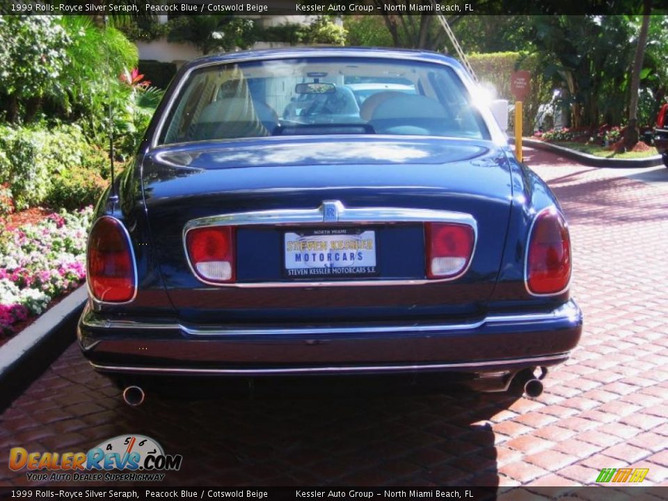 1999 Rolls-Royce Silver Seraph Peacock Blue / Cotswold Beige Photo #8