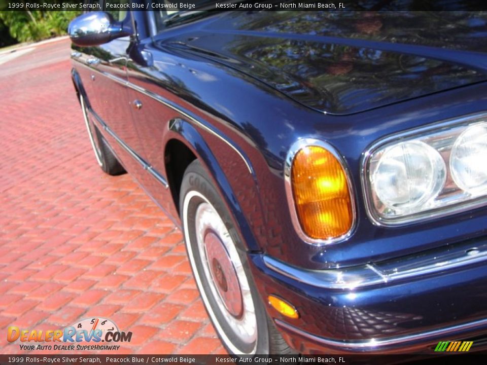1999 Rolls-Royce Silver Seraph Peacock Blue / Cotswold Beige Photo #9