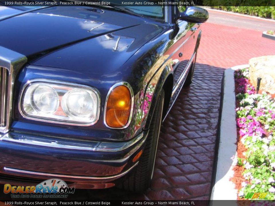1999 Rolls-Royce Silver Seraph Peacock Blue / Cotswold Beige Photo #10