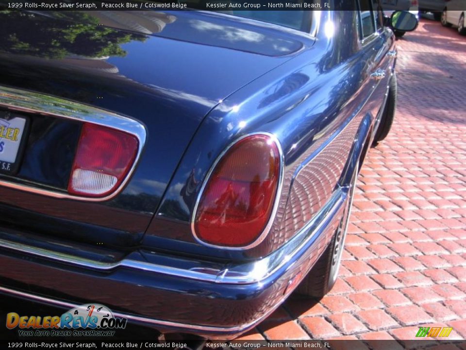 1999 Rolls-Royce Silver Seraph Peacock Blue / Cotswold Beige Photo #12