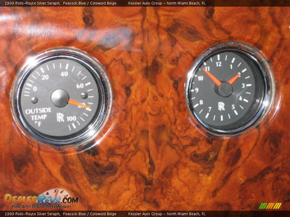1999 Rolls-Royce Silver Seraph  Gauges Photo #32