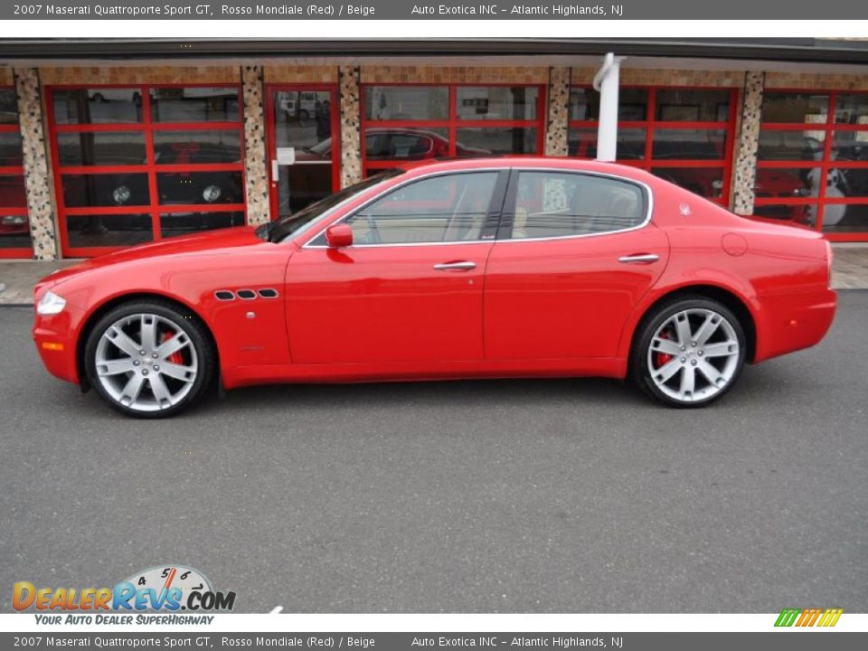 Rosso Mondiale (Red) 2007 Maserati Quattroporte Sport GT Photo #5