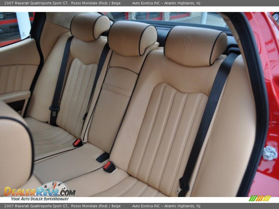 Beige Interior - 2007 Maserati Quattroporte Sport GT Photo #11