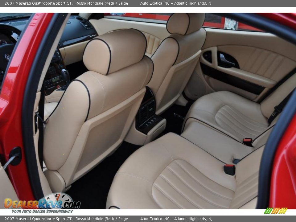 Beige Interior - 2007 Maserati Quattroporte Sport GT Photo #12