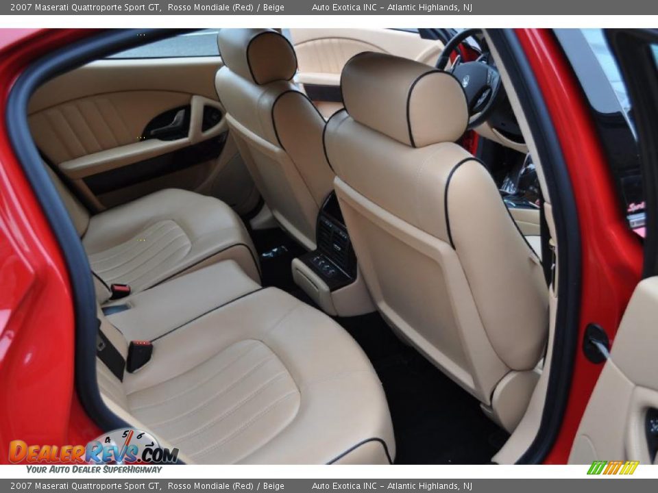 Beige Interior - 2007 Maserati Quattroporte Sport GT Photo #13