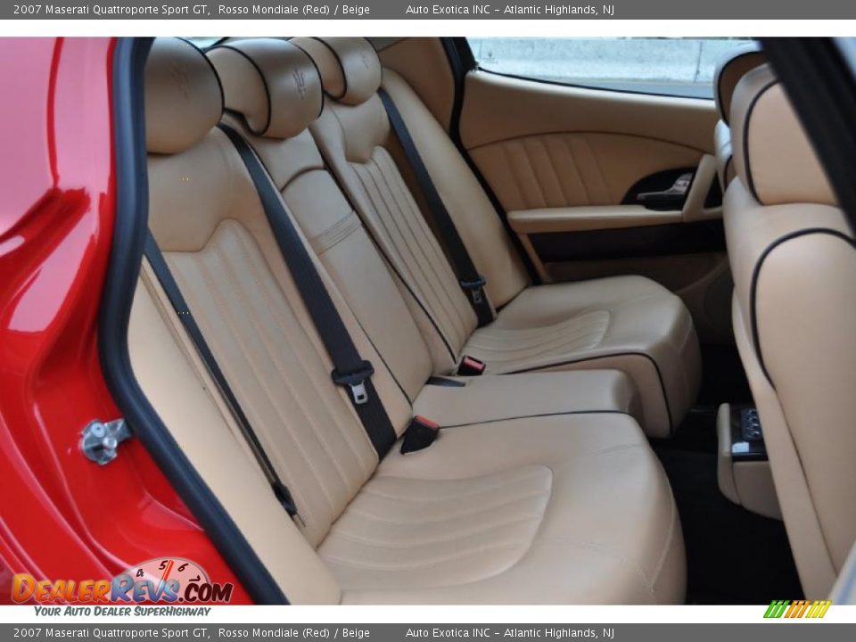 Beige Interior - 2007 Maserati Quattroporte Sport GT Photo #14