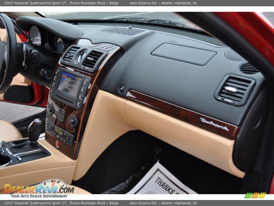 Beige Interior - 2007 Maserati Quattroporte Sport GT Photo #15