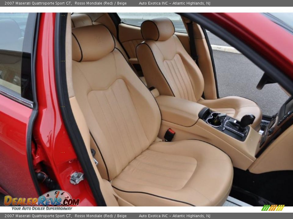 Beige Interior - 2007 Maserati Quattroporte Sport GT Photo #16