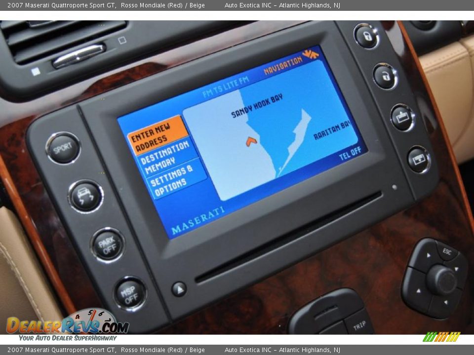 Navigation of 2007 Maserati Quattroporte Sport GT Photo #23