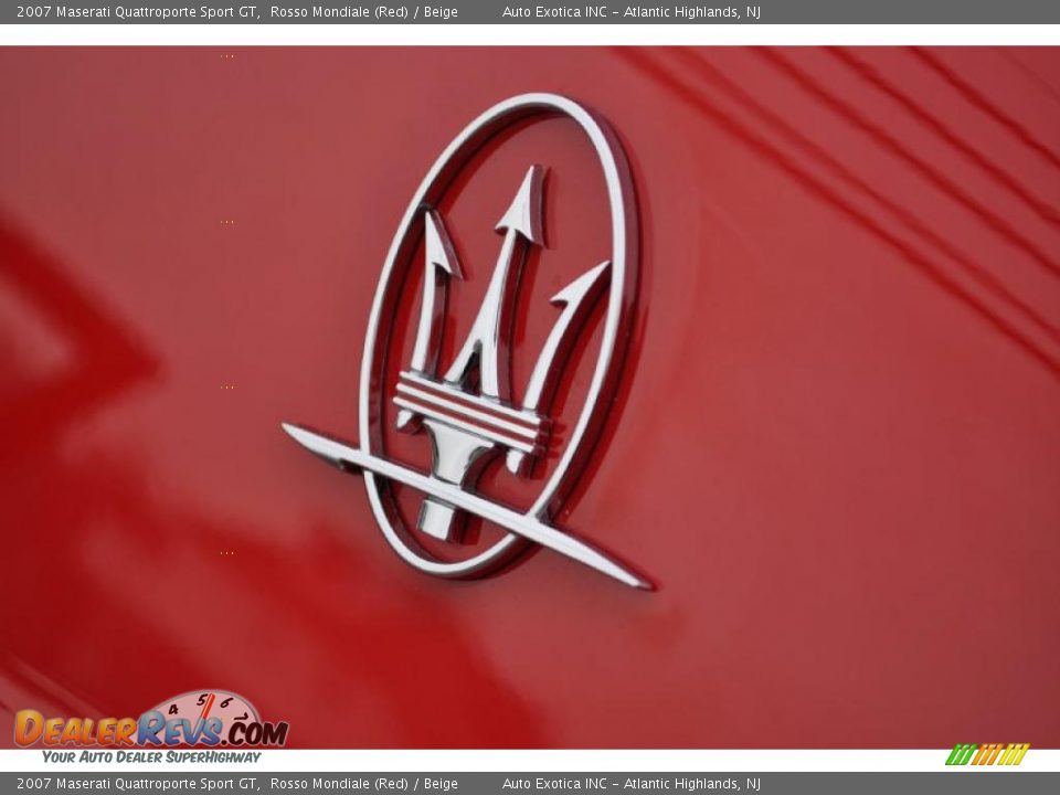 2007 Maserati Quattroporte Sport GT Logo Photo #32