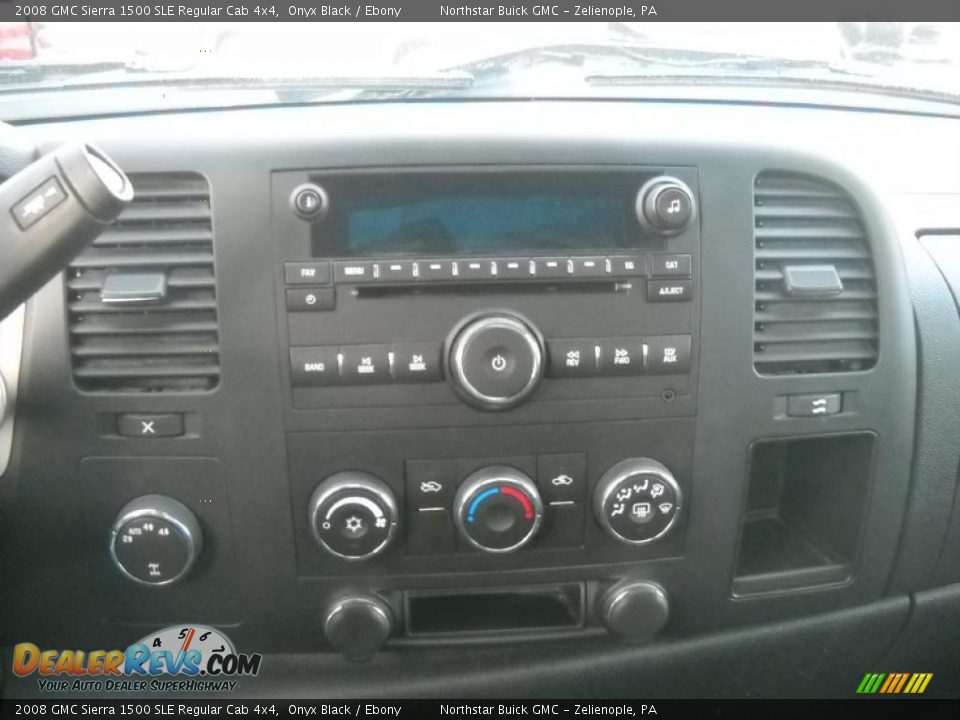 2008 GMC Sierra 1500 SLE Regular Cab 4x4 Onyx Black / Ebony Photo #17