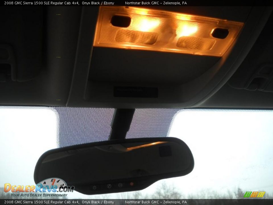 2008 GMC Sierra 1500 SLE Regular Cab 4x4 Onyx Black / Ebony Photo #18