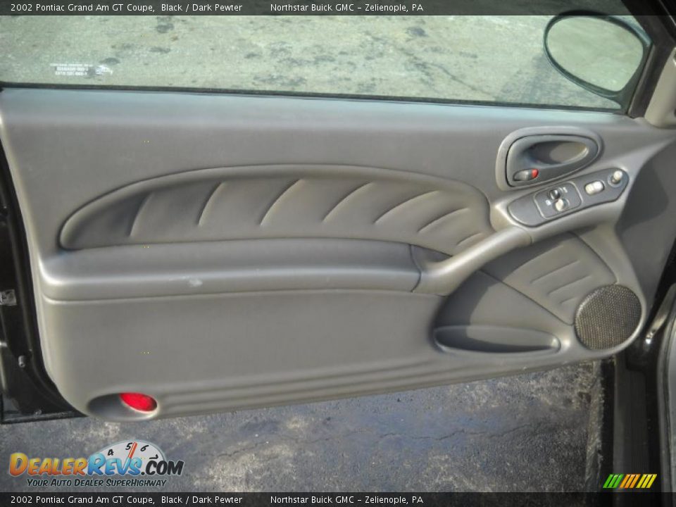 2002 Pontiac Grand Am GT Coupe Black / Dark Pewter Photo #12