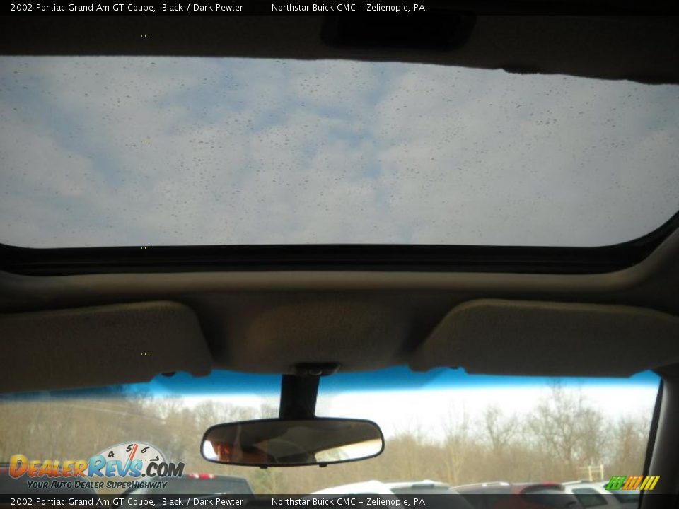 2002 Pontiac Grand Am GT Coupe Black / Dark Pewter Photo #14