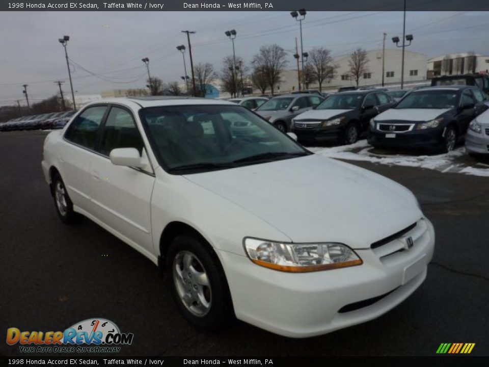 1998 Honda accord white #5