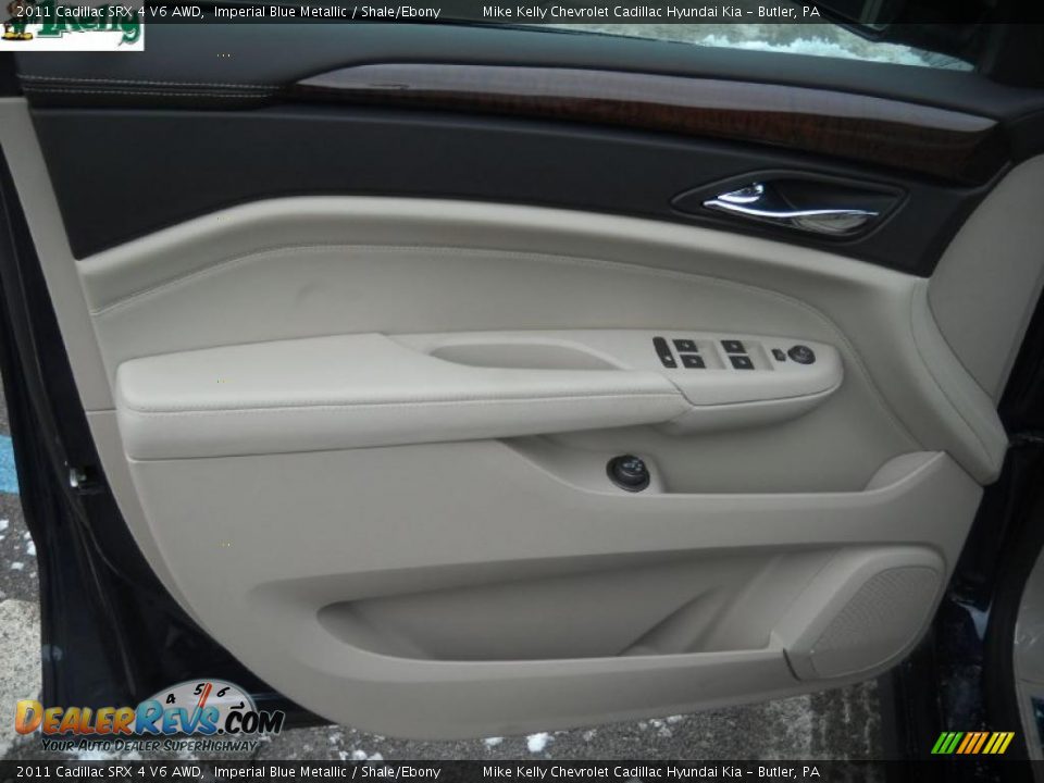 2011 Cadillac SRX 4 V6 AWD Imperial Blue Metallic / Shale/Ebony Photo #8