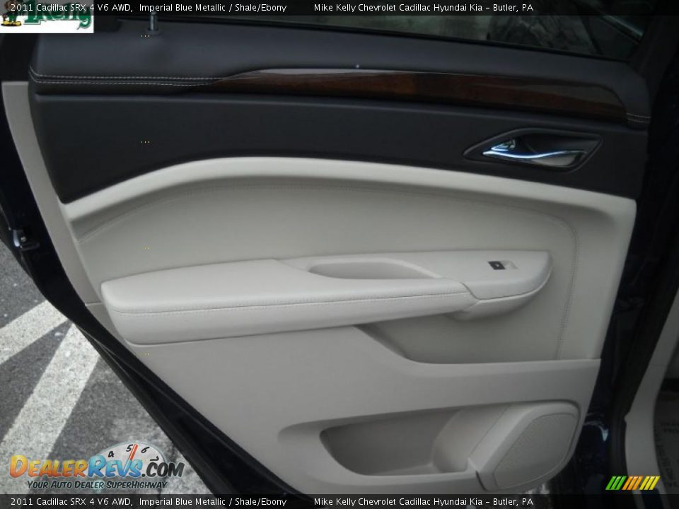 2011 Cadillac SRX 4 V6 AWD Imperial Blue Metallic / Shale/Ebony Photo #12