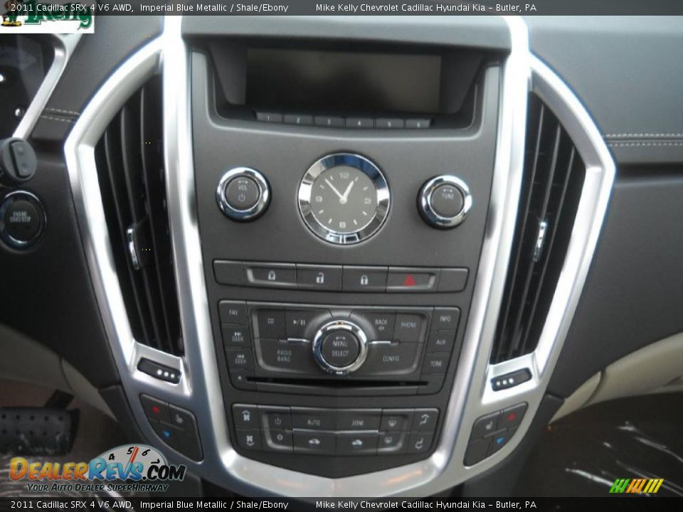 2011 Cadillac SRX 4 V6 AWD Imperial Blue Metallic / Shale/Ebony Photo #17