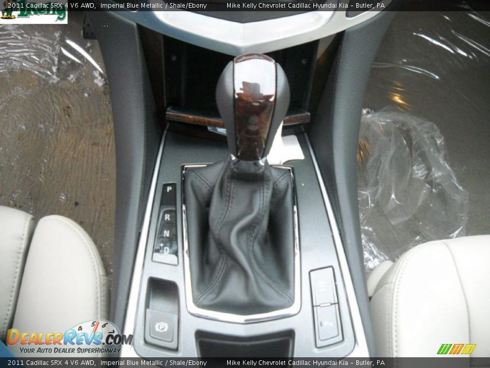 2011 Cadillac SRX 4 V6 AWD Imperial Blue Metallic / Shale/Ebony Photo #18