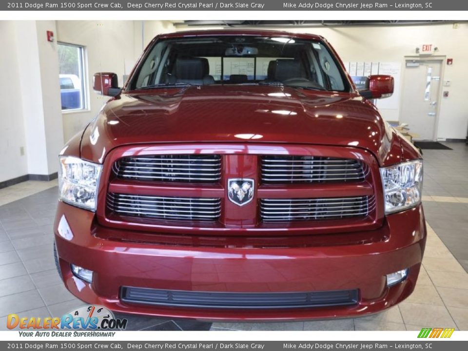 2011 Dodge Ram 1500 Sport Crew Cab Deep Cherry Red Crystal Pearl / Dark Slate Gray Photo #3