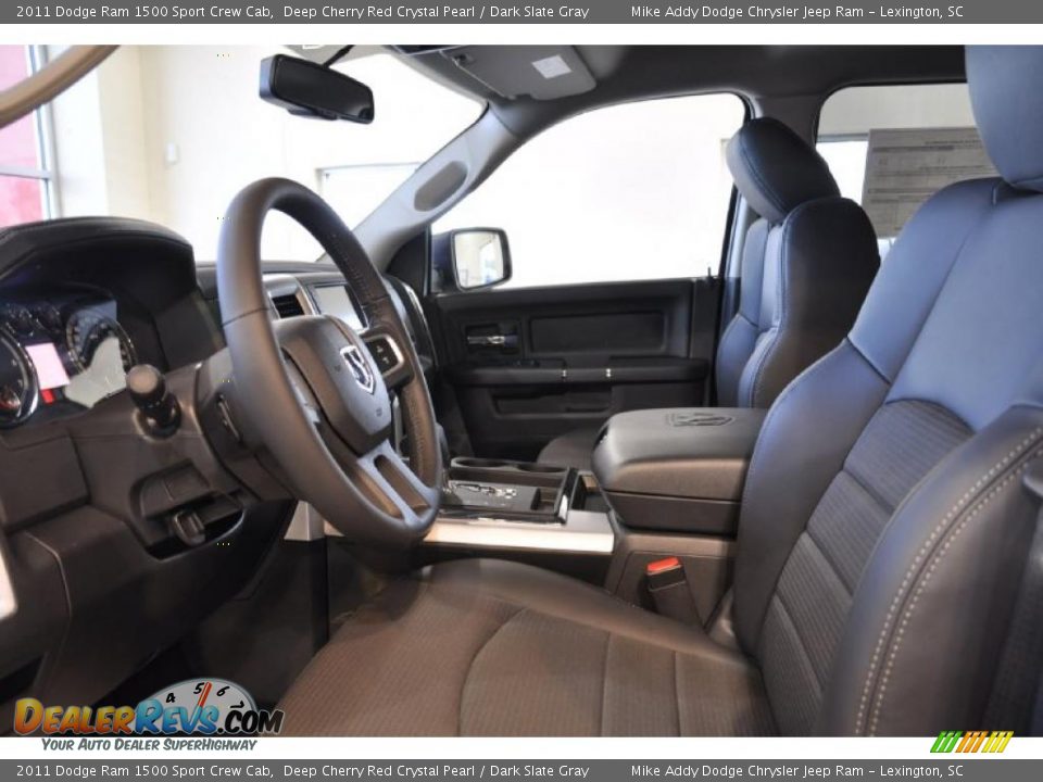 Dark Slate Gray Interior - 2011 Dodge Ram 1500 Sport Crew Cab Photo #12