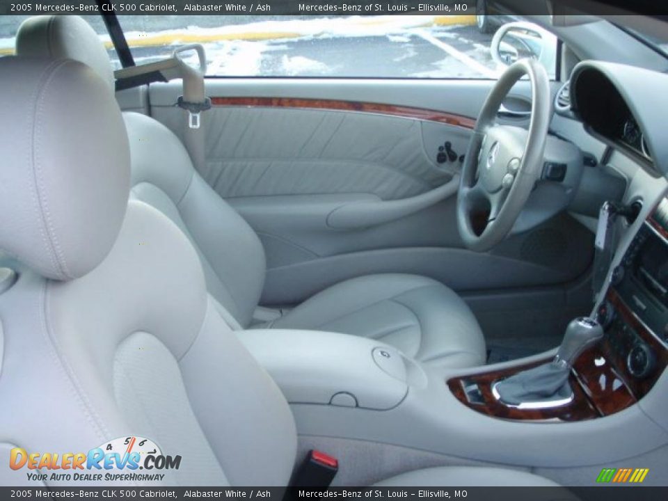 Ash Interior - 2005 Mercedes-Benz CLK 500 Cabriolet Photo #5