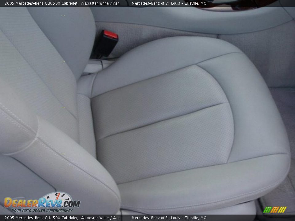 Ash Interior - 2005 Mercedes-Benz CLK 500 Cabriolet Photo #7