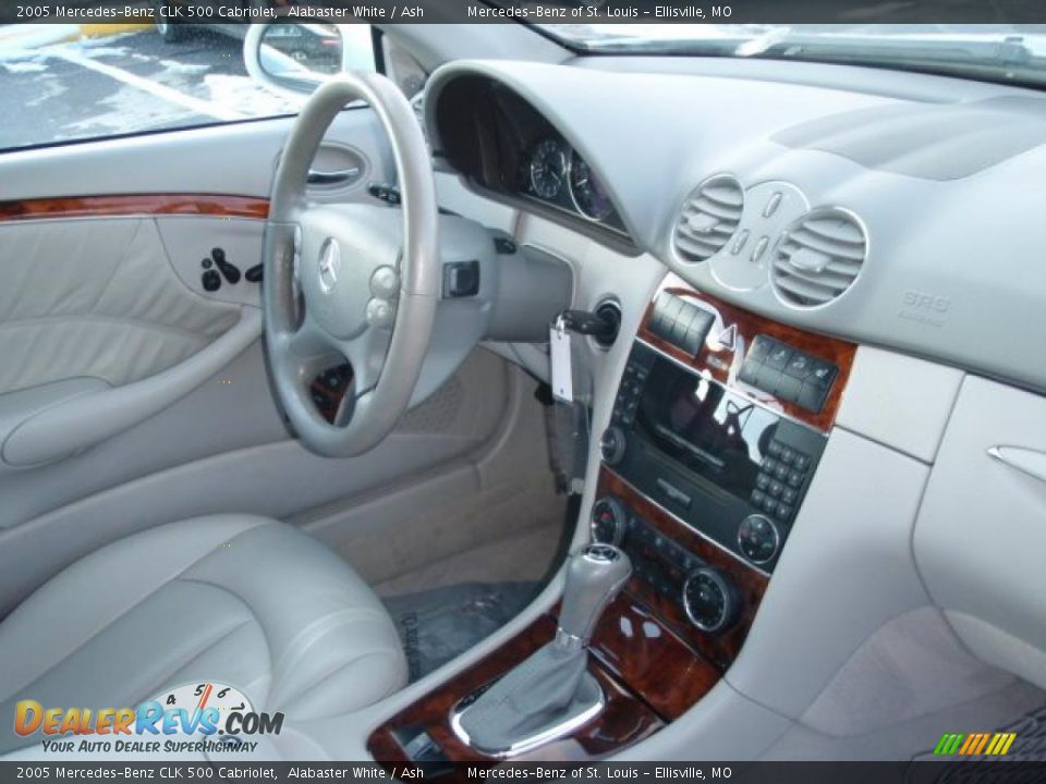 Ash Interior - 2005 Mercedes-Benz CLK 500 Cabriolet Photo #8