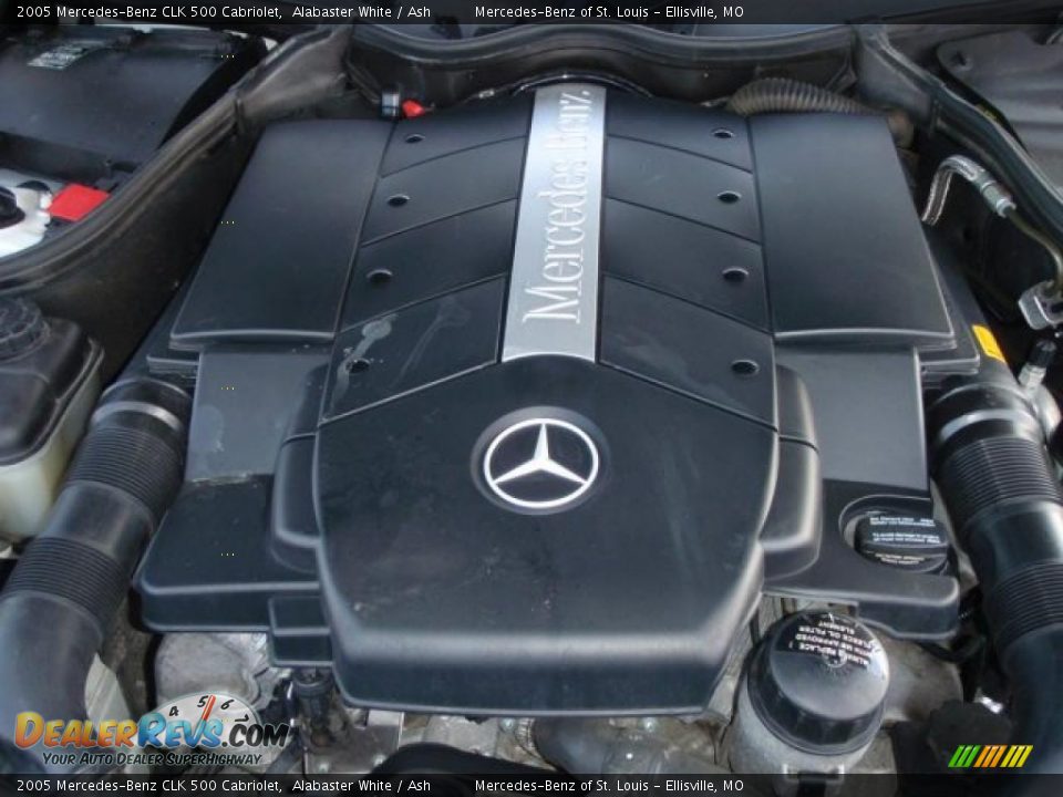 2005 Mercedes-Benz CLK 500 Cabriolet 5.0L SOHC 24V V8 Engine Photo #15