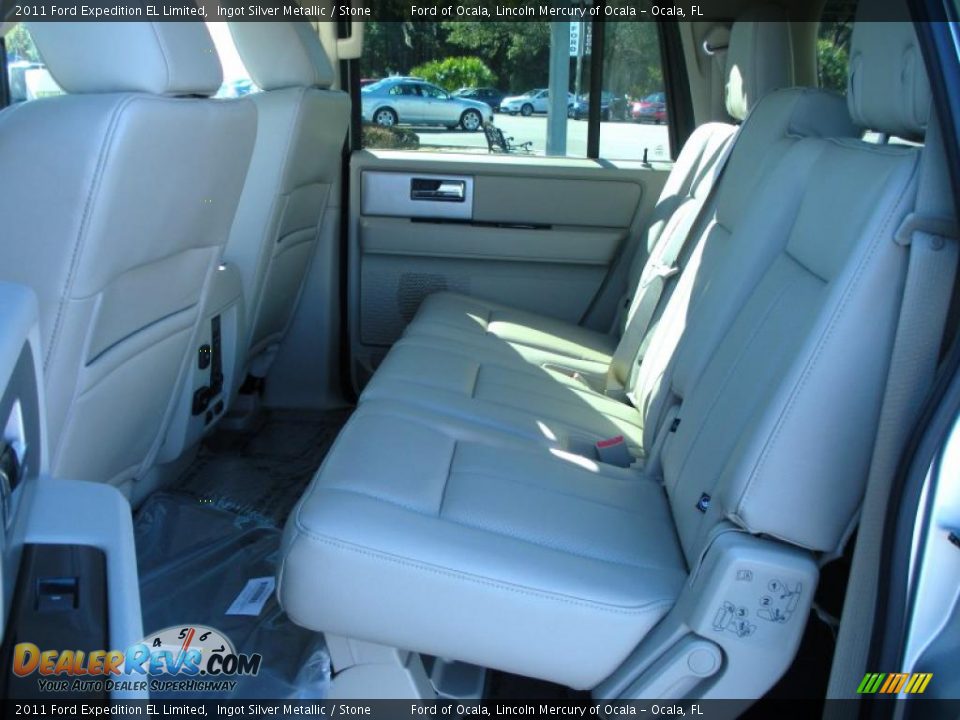 Stone Interior - 2011 Ford Expedition EL Limited Photo #6