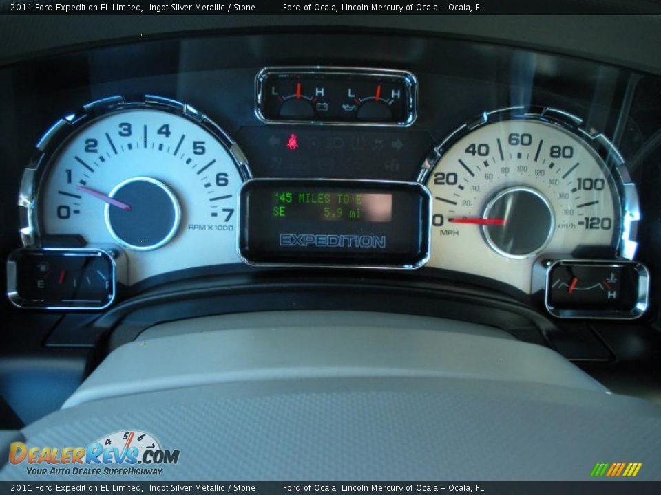 2011 Ford Expedition EL Limited Gauges Photo #10