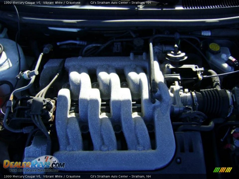 1999 Mercury Cougar V6 2.5 Liter DOHC 24-Valve Duratec V6 Engine Photo #17