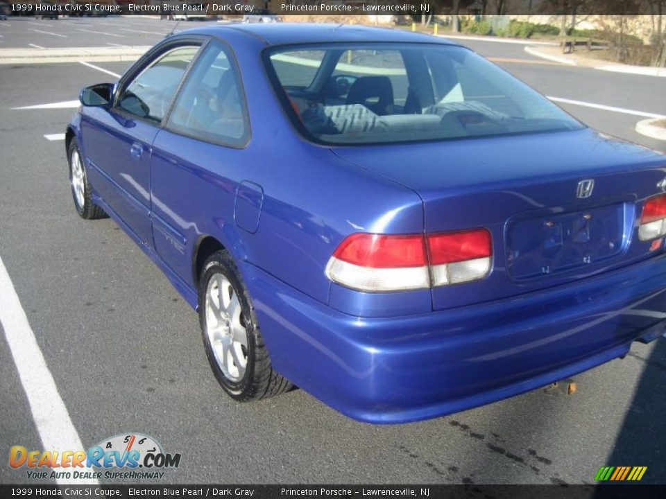 1999 Electron blue honda civic si #4