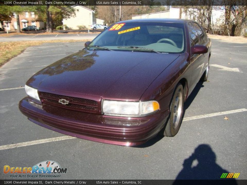 Dark Cherry Metallic 1996 Chevrolet Impala SS Photo #2