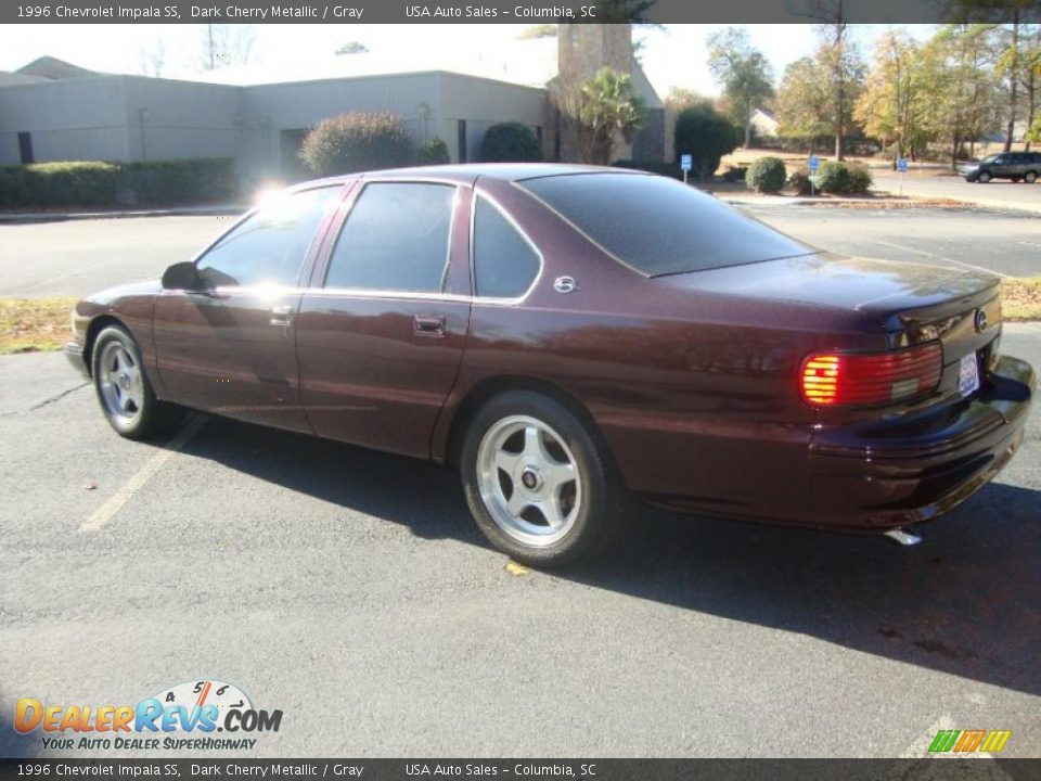 Dark Cherry Metallic 1996 Chevrolet Impala SS Photo #13