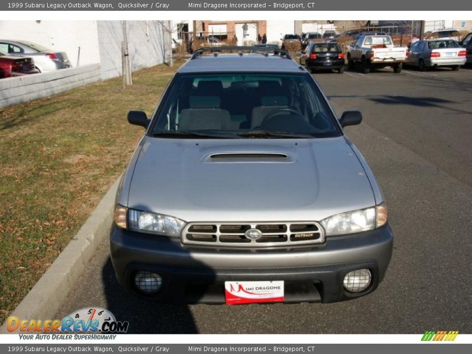 1999 Subaru Legacy Outback Wagon Quicksilver / Gray Photo #2