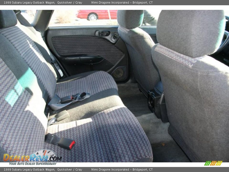 Gray Interior 1999 Subaru Legacy Outback Wagon Photo 14