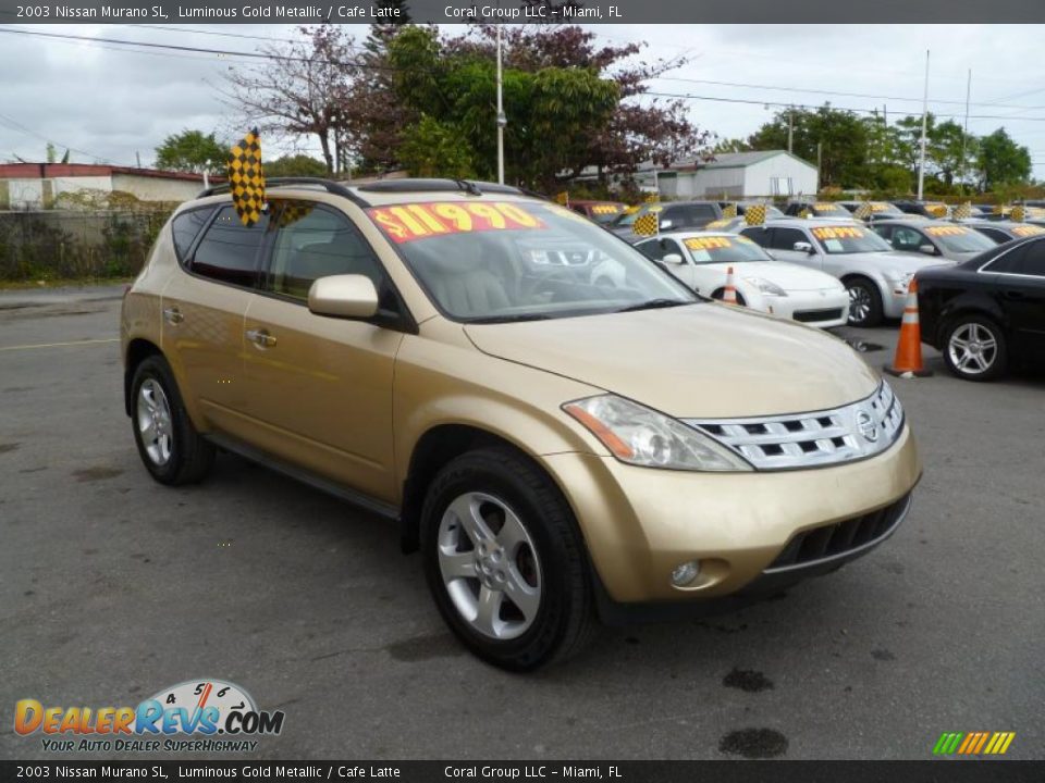 Front 3/4 View of 2003 Nissan Murano SL Photo #1