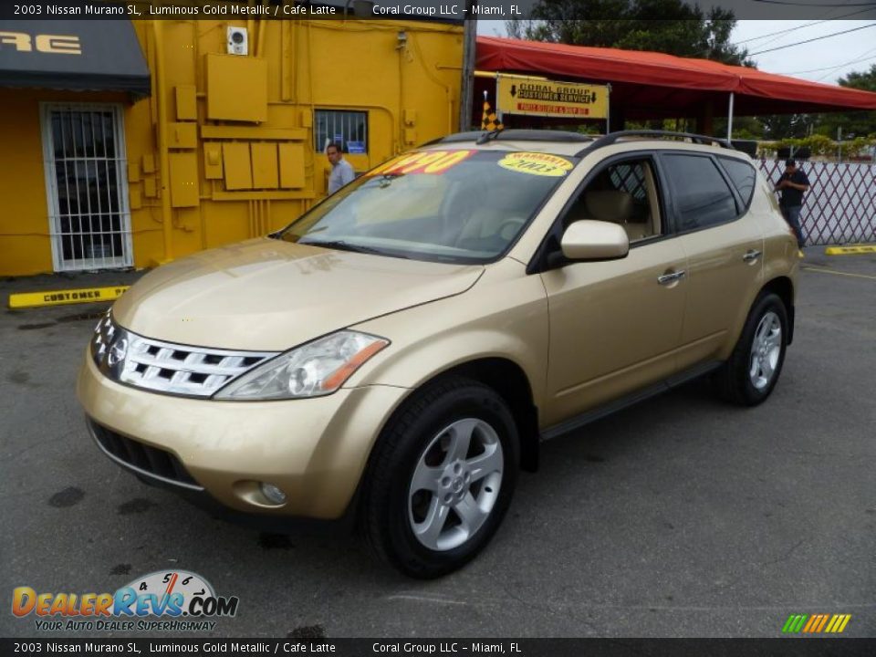 Luminous Gold Metallic 2003 Nissan Murano SL Photo #3