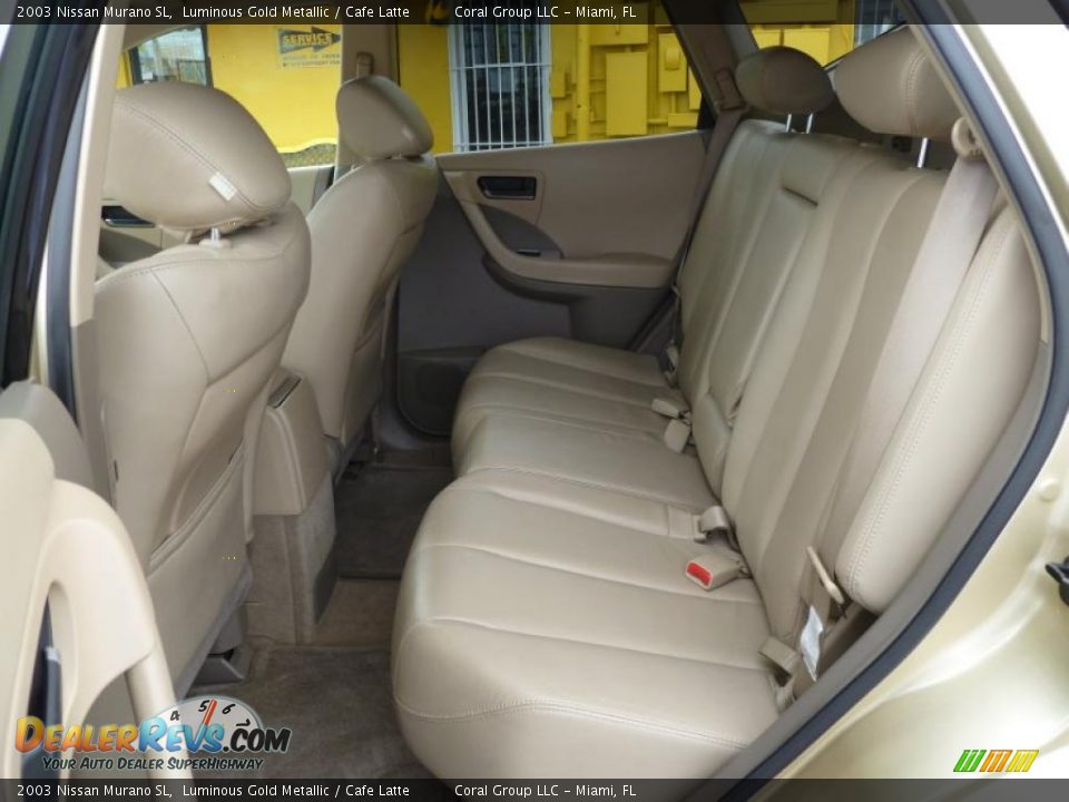 Cafe Latte Interior - 2003 Nissan Murano SL Photo #9