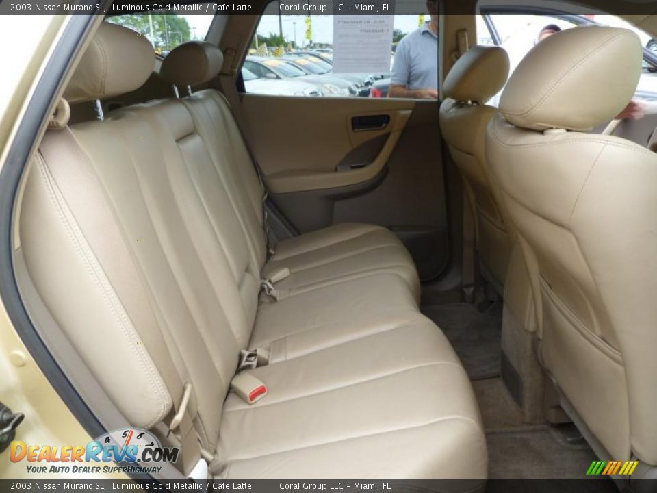 Cafe Latte Interior - 2003 Nissan Murano SL Photo #10