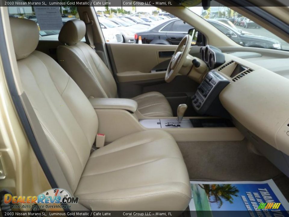 Cafe Latte Interior - 2003 Nissan Murano SL Photo #11