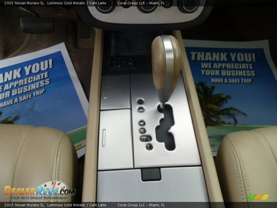2003 Nissan Murano SL Shifter Photo #14