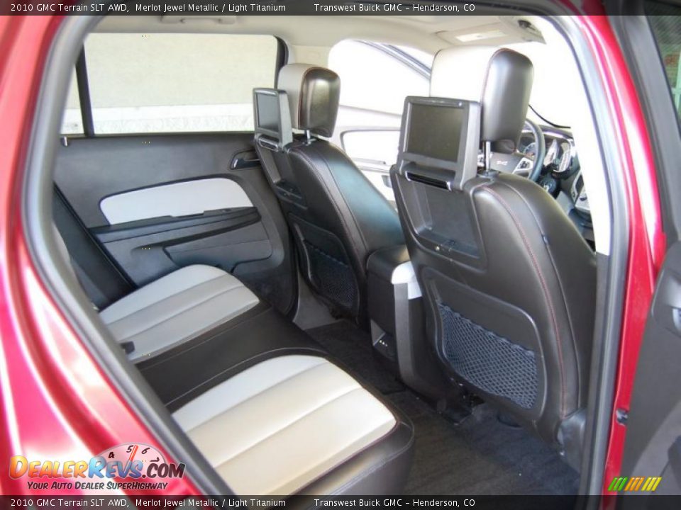 2010 GMC Terrain SLT AWD Merlot Jewel Metallic / Light Titanium Photo #12